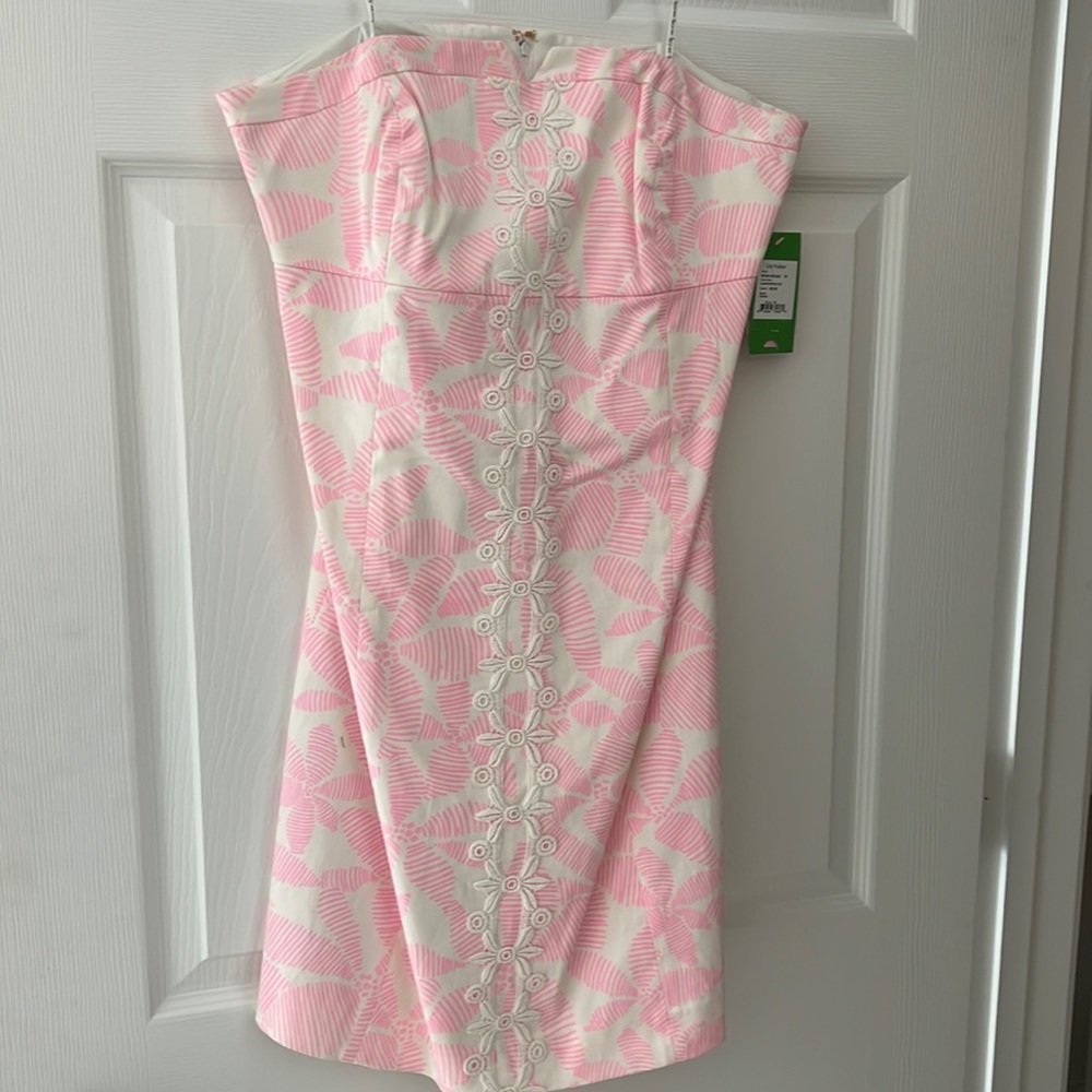 Lilly Pulitzer strapless dress